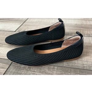 Everlane The Day Glove‎ Knit Ballet Flats Black Women's Size 6